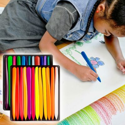 Pastelli che resistono alle manine – 24 colori | PASTELKE