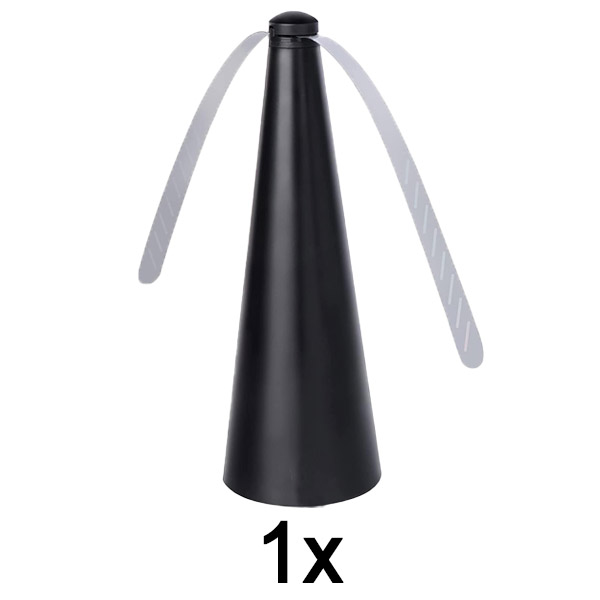 1x Ventilatore repellente per mosche – senza sostanze chimiche, senza spray, tiene le mosche lontane da cibo e tavoli | FLYBEGONE