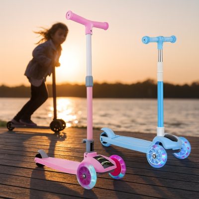 Monopattino per bambini con ruote a LED | FLASHRIDE